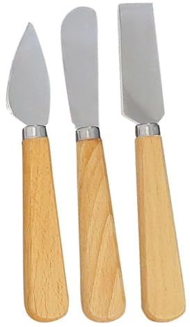 3 Piezas Chese Cheele Cheele, Herramientas De Cocina, Cuchillo De Queso De Acero Inoxidable, Aplicador De Mantequilla, Herramienta Multifunción.