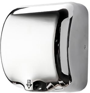 NGBFF Asciugamani Elettrico, Asciugamani Automatico for Hotel, asciuga Mani con sensore a Parete, asciuga Mani Elettrico ad Aria Calda a induzione intellinte Commerciale(B)
