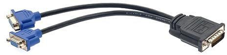 Operitacx Cable Adaptador De Vídeo Divisor Macho Vga Hembra Dual para Computadora Cable De Vga