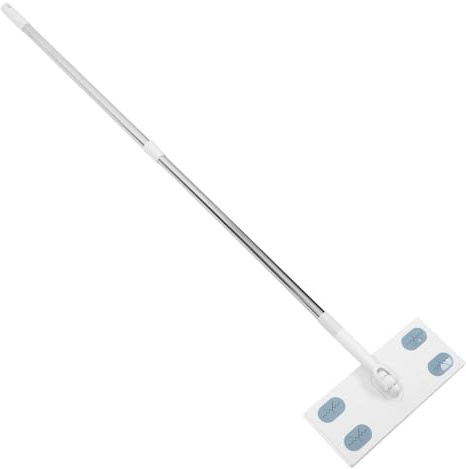 COLLBATH Trapeador de Polvo Plano Desmontable Material PP y Abs , sin Rayar Superficies y Fácil de Usar para Limpieza de Pisos Adecuado Hogar
