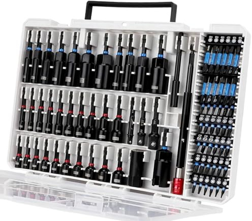Genérico Juego De Llaves De Impacto Para Tuercas, 80 Piezas Juego De Dados De Impacto Profundos, Kit De Adaptadores Con Empuñadura Antideslizante Y Estuche Resistente Para Técnicos Y Reparaciones Del