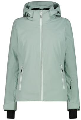 CMP Damen Skijacke aus Twill mit abnehmbarer Kapuze 36