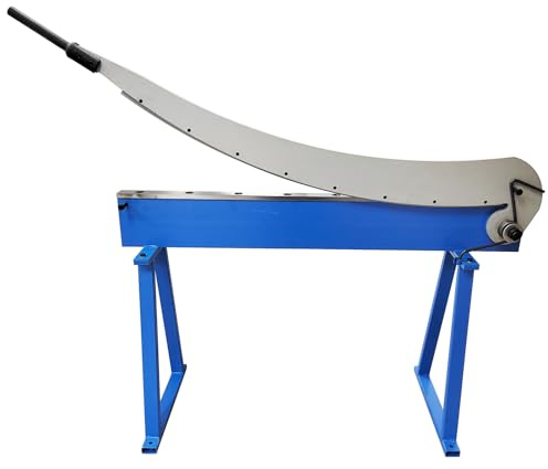HayWHNKN Manual Guillotine Shear 39.4Inch 1.5mm (0.06In) Sheet Metal Cutter with Detachable Stand Heavy-Duty Steel Plate Shear for Construction Equipment Production