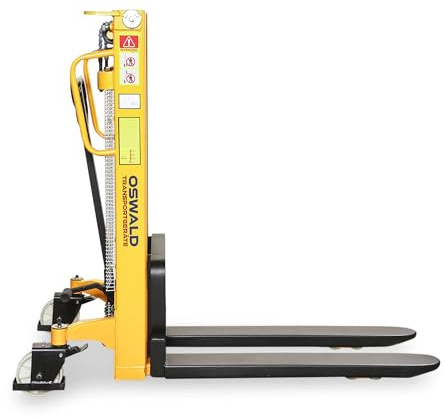 Hochhubwagen - 1 t Tragkraft - 2.000 mm Hubhöhe - manueller Stapler Handstapler