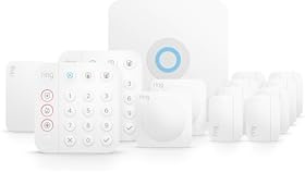 Ring Alarm 14-Piece Kit (newest model), Wireless smart home or business security system, expandable, easy setup, Mobile App Control, 24/7 Professional Monitoring, Alexa Compatible
