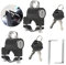 2 Pcs Motorcycle Helmet Lock, Motorbike Helmet Lock Motorbike Accessories, Helmet Locks for Motorbikes Bike Helmet Lock Electric Motorbike Helmet Accessories for 22-28mm Handlebar Tubing Scooter Lock