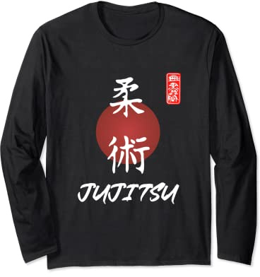 Jujitsu Instructor Calligraphie japonaise – Groupe d'arts martiaux Manche Longue