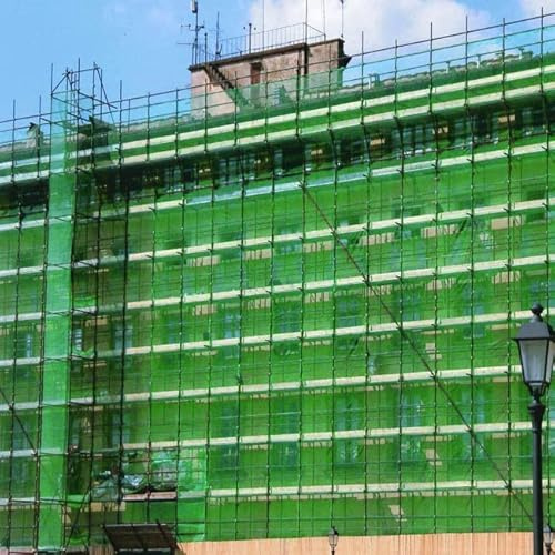 Suinga - Grille de protection façade raschel 60 gr, 3 x 10 mètres, couleur verte.