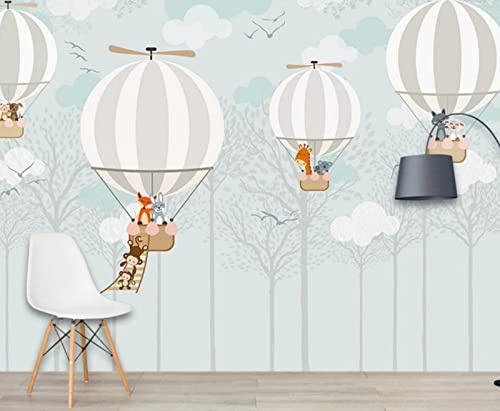 Papel Pintado Pared 3D Papel Tapiz Hermoso Globo Blanco Fotomurales 3D Tv Fondo Pared Moderno Dormitorio Murales