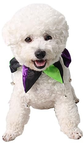 Angoily Halloween Modische 2 Stück S Schwarz Grün Haustier-halsketten für Hunde und Katzen