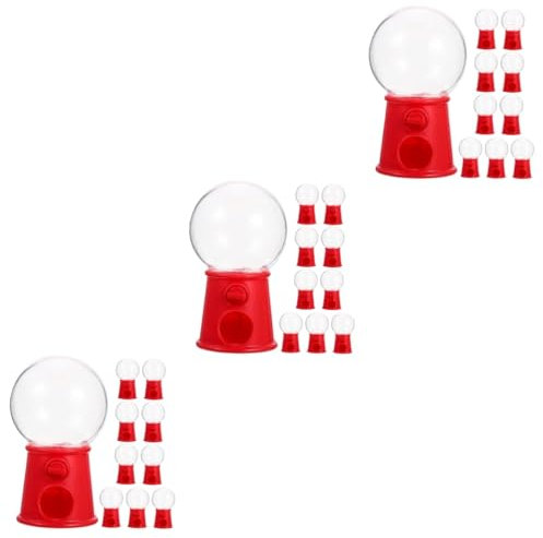 Garneck 2sets Sweet Dispenser Machine Gumball Machine Toys for Boys and Girls Educational Game 10pcs*2
