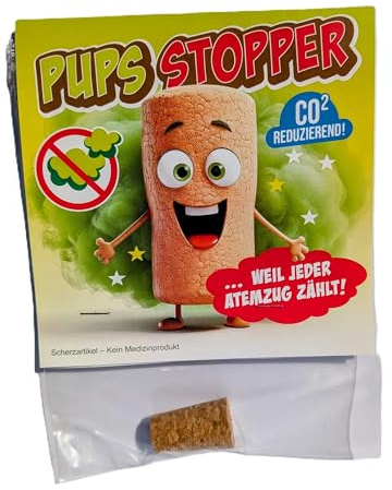 Pupsstopper Pups Stopper Scherzartikel Geschenkidee - Witziges Geschenk für deinen Partner und deine Freunde *Scherzartikel*