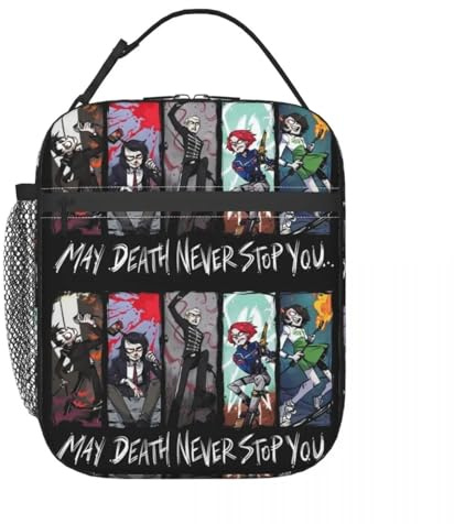 Custom My Chemical Romance Poster MCR Singer Lunch Bag for Thermal Cooler Insulated Bento Box Office Travel Leakproof Tote Bags