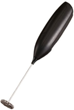 Mousseur à lait portable avec moteur efficace - Pour cappuccinos électrique - Pratique - Fonctionne à piles - Mousseur à lait