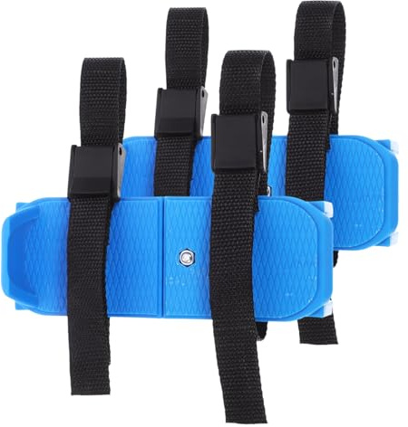 Zerodeko Ice Skates Straps for Beginners Reusable Anti-wear Skating Aid Shoes for Stable Outdoor Skating Support for Balance and Control Blue for Boys and Learning to Skate