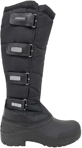 Horse Masters Women’s Mucker Boots – Knee High Waterproof Riding Wellies, Insulated Winter Yard & Stable Boots for Horse Riding, Farm, Walking, Rain & Snow