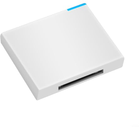 Adaptateur audio 30 broches pour iPhone pour adaptateur audio hifi 30 broches (blanc) | Connexion sans couture, 30 broches, streaming sans fil, haute qualité sonore, compatible avec station d'accueil