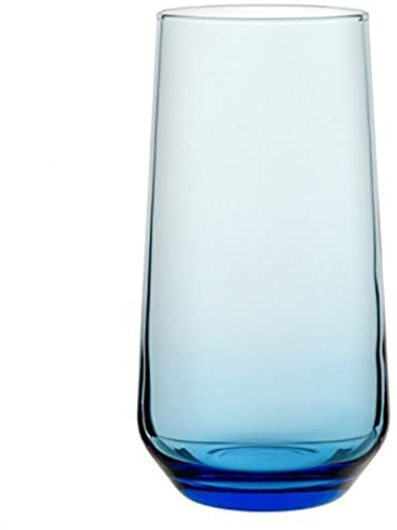 Utopia P420015-BLUE0-B06024 Allegra Hiball, 16.5 oz. (46.75 cL), Blue (Pack of 24)