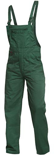 Sweat Life Charlie Barato® Gärtnerhose - waschfeste Latzhose grün - robuste Arbeitshose