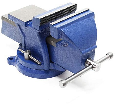 Heavy Duty Vice with Anvil and Clamping Jaws 125 mm Workbench Tool Workshop Clamp Material Fixing