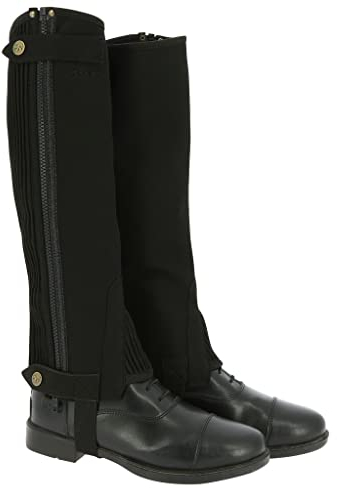 Rizing World Mini-Chaps Kevin- Kinder ? Farben ? Schwarz, Größe Mini-Chaps ? 10 Jahre