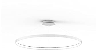 Zumaline CIRCLE LED Pendelleuchte Integriert, Weiß, 7820lm, 3000K
