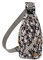 Sling Bag Camo Canvas Farbe Anthrazit