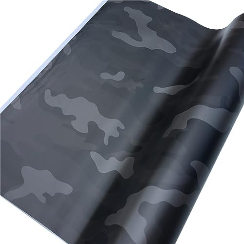 JAWSEU Camuflaje Auto Folie, Autoadhesivo Vinilo Vinilo Autoadhesivo Camuflaje Vehículo Lámina de Pintura Auto Película Protectora de Vinilo DIY Vinilo Adhesivo para Coche Moto