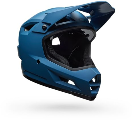 Bell Sanction 2 Erwachsene Integralhelm Fahrradhelm - Blau matt - Größe L (57-59 cm)