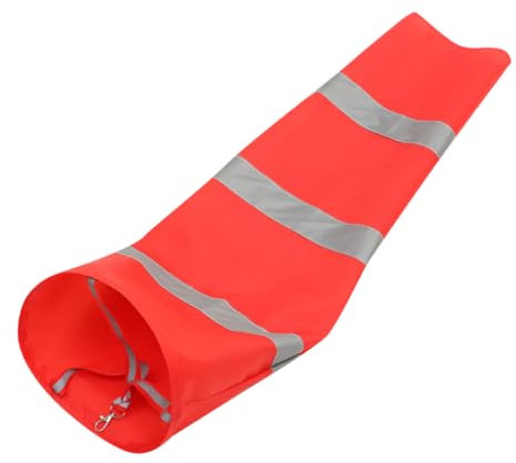 HEMOTON Reflective Windsock Garden Decor for Outdoor Wind Direction Indicators Bright Design Lightweight and Durable for Easy Installation