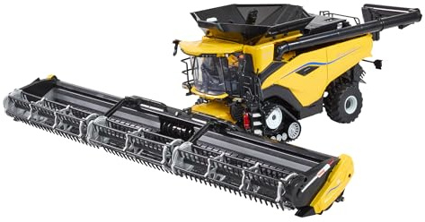 Britains New Holland CR11 Combine Harvester Model, Precision Diecast Farm Vehicle, Detailed Replica with Rotating Parts, Durable Collectible, Realistic Agricultural Toy for Collectors and Kids