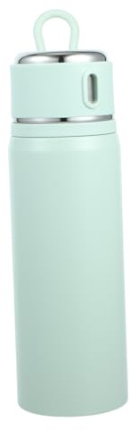 Hemobllo Bouteille Thermique Acier Inoxydable Alimentaire Vert Menthe Flacon sous Vide Portable pour Voyage et Sport Garde Boissons Chaudes et Froides