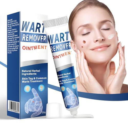 Q8H- Warzenentfernungscreme Geeignet Warzen Entfernen (20g) | Zur Gegen Warzen Entfernung von Dornwarzen am Fuß & Hand und Skin Tag Remover Warzenentfernung Entfernt Dornwarzen