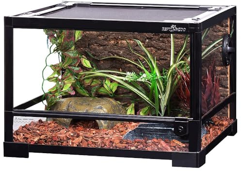ReptiZoo Glas-Terrarium 45x45x32 cm mit Schwenktüre, zerlegbar - verschickbar! Ohne Inhalt RK116S
