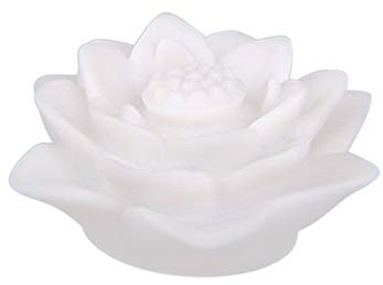 Uonlytech 6pcs LED Lotus Licht Lotusblüte Nachtlichter Künstliche Farbwechsel Lotusblume Stimmungslichter Garten Zimmer Party Festival Bar Dekoration