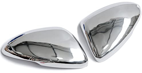 Recambo SPIEGELKAPPEN EDELSTAHL V2A CHROM kompatibel für Opel Astra K | BJ ab 2015>