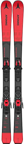 Atomic Redster RX + M 10 GW Ski, Erwachsene, Unisex, Schwarz/Rot/Schwarz, Größe 142