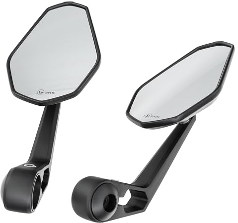 Lenkerendenspiegel SOLID 2 M8 kompatibel mit: Kawaaki schwarz Paar