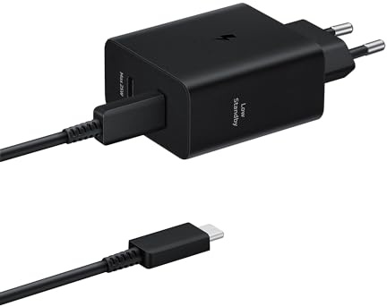 Samsung EP-T5020 Ordinateur portable, Smartphone, Tablette Noir Secteur Charge rapide Intérieure