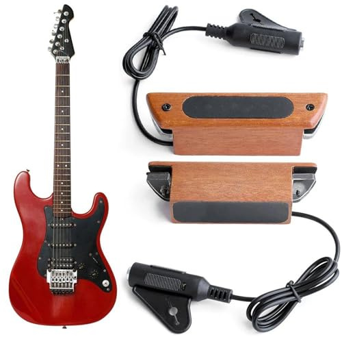 Tonabnehmer Magnetischer Schallloch-Tonabnehmer Schallloch-Preamp-Tonabnehmer Für Akustikgitarren Mit Stahlsaiten