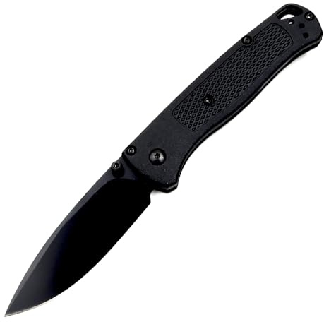 Joa Klappmesser Outdoor Taschenmesser Leicht Edelstahl & G10, Schwarz Klein Multi EDC Messer