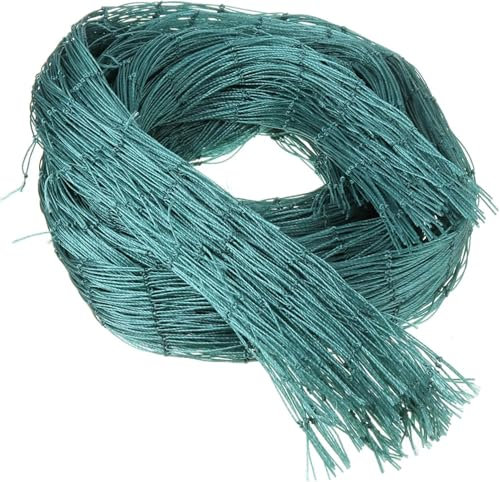 Rete Anti-uccelli, Rete per Polli, Rete per Pollame, Protezione per Frutta, Maglia da 4 cm, Resistente ai Raggi UV, Facile Installazione, Robusta & Riutilizzabile, Verde (2m x 3m)