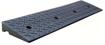 Rampe Bordsteinrampe – Bordsteinrampe aus Gummi, Rollstuhlrampe, extra lange Autorampe, robuste Türstufenrampe, rutschfeste Schwellenrampe for Garage, Gehweg, Auffahrt, Fahrrad, Motorrad, LKW(100x30x1