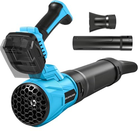 Cordless Leaf Blower for Makita 18v Battery,30000RPM Electric Leaf Blower,5 Speed Levels Handheld for Blowing Leaves,Lawn Care Leaf Blowing, Car, Corner Dust Clearing(No Battery)