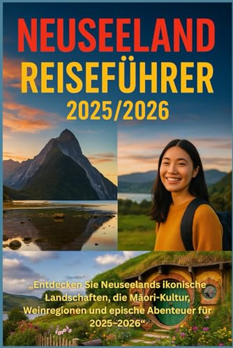 NEUSEELAND REISEFÜHRER 2025/2026: Entdecken Sie Neuseelands ikonische Landschaften, Māori-Kultur, Weinregionen und epische Abenteuer für 2025-2026
