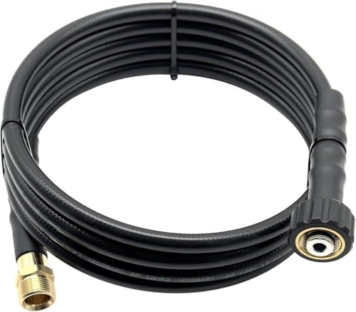 M&M Smartek Hochdruckschlauch 30m M22x1,5 IG/AG, 200 bar | PE-Gewebeeinlage, beidseitiger Knickschutz und robuste Anschlüsse; flexibel für Kaltwasser bis 200 bar und 60 °C einsetzbar.