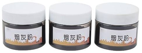 3 uds maquillaje efectos especiales polvo película TV Drama efecto especial polvo para puesta en escena ceniza carbonizada