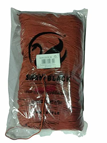 Tre Sfere Il Cordoncino Swan Black Thai Ruggine per confezionare Borse Artigianali e Pochette Fai da Te all'Uncinetto per Realizzare i Tuoi Lavori Hand Made