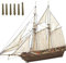 Lucha Holz Segelboot Schiff Kit Home DIY Modell, Holz Segelboot Schiff Kit Home DIY Modell Dekoration Boot Geschenke Spielzeug Kinder, Wasserfahrzeug Modellbausatz