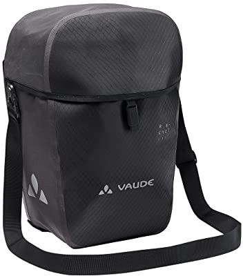 VAUDE Aqua Commute Single, Gepäckträgertasche, wasserdicht verschweißt,Black